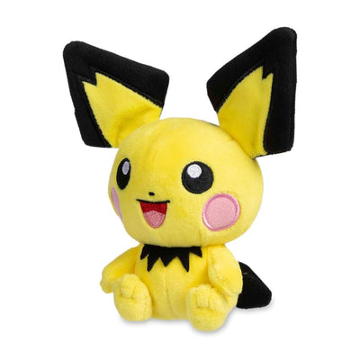 Peluche Sitting Cuties Pichu – Pokémon Center (18 cm)