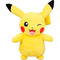 Peluche Pikachu clin d'œil (30 cm)