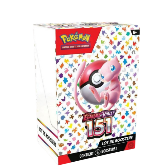 Booster Bundle Pokémon - Écarlate & Violet 151 - EV03.5