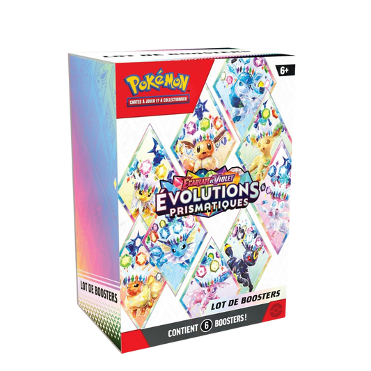 Booster Bundle Pokémon - Évolutions Prismatiques - EV8.5