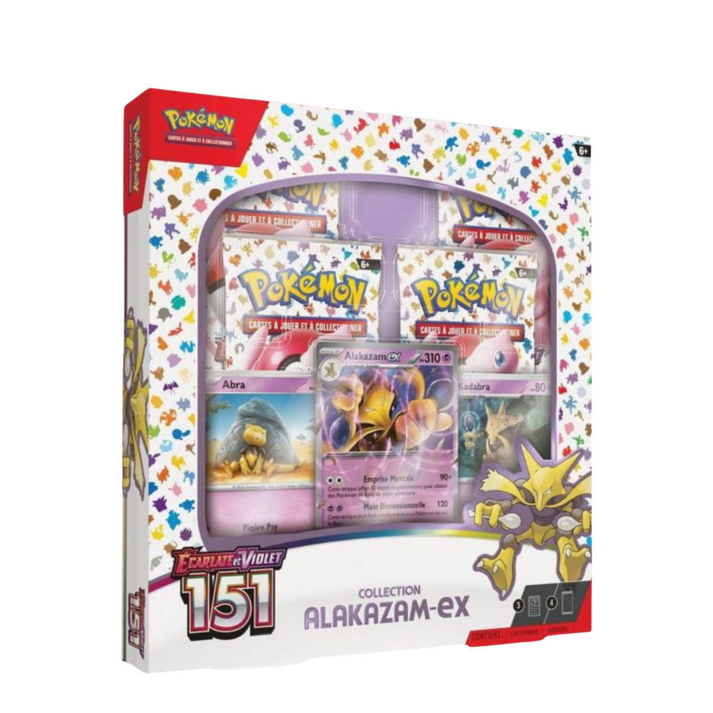 Coffret Alakazam-ex – 151 – Pokémon JCC