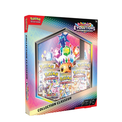 Coffret Classeur Pokémon - Évolutions Prismatiques - EV08.5