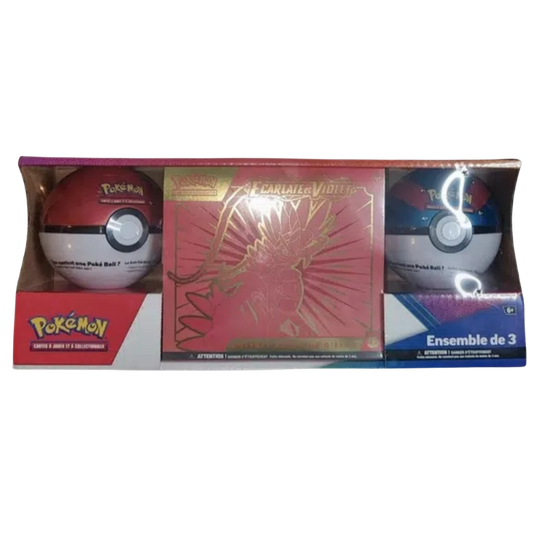 Coffret Costco Pokémon - ETB Koraidon + Pokéballs - Écarlate & Violet - EV01
