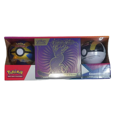 Coffret Costco Pokémon - ETB Miraidon + Pokéball - Écarlate & Violet - EV01