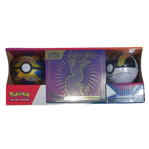 Coffret Costco Pokémon - ETB Miraidon + Pokéball - Écarlate & Violet - EV01
