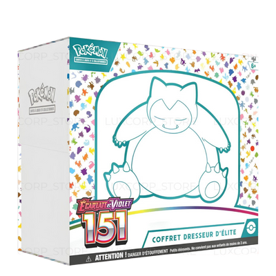 Coffret Dresseur d’Élite (ETB) Pokémon - Écarlate & Violet 151 - EV3.5
