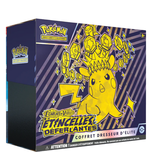 Coffret Dresseur d’Élite (ETB) Pokémon - Étincelles Déferlantes - EV08