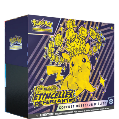 Coffret Dresseur d’Élite (ETB) Pokémon - Étincelles Déferlantes - EV08
