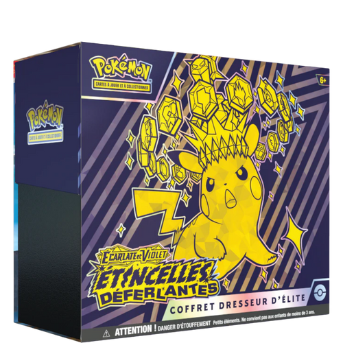 Coffret Dresseur d’Élite (ETB) Pokémon - Étincelles Déferlantes - EV08