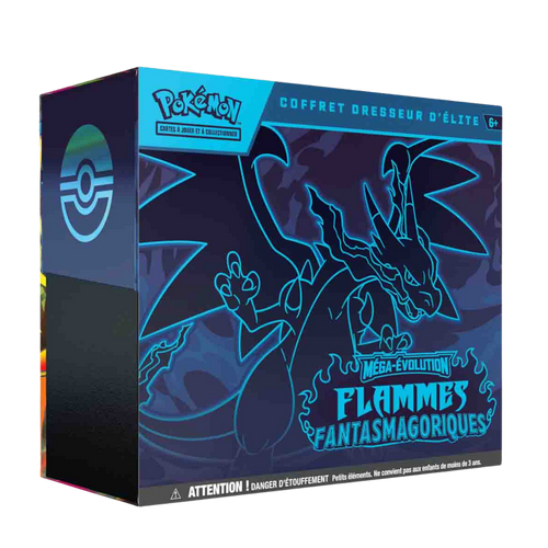 Coffret Dresseur d’Élite (ETB) Pokémon - Flammes Fantasmagoriques - ME02