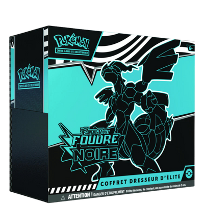 Coffret Dresseur d’Élite (ETB) Pokémon - Foudre Noire - EV10.5