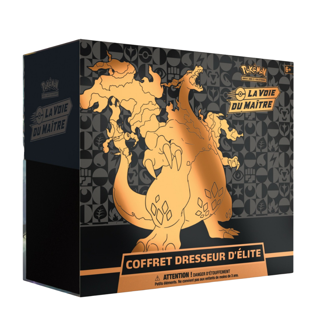 Coffret Dresseur d’Élite (ETB) Pokémon - La Voie du Maître (Dracaufeu) - EB03.5