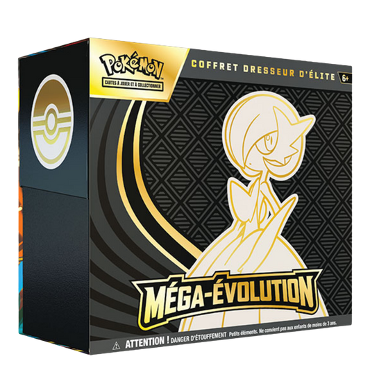 Coffret Dresseur d’Élite (ETB) Pokémon - Méga-Gardevoir - ME1 (avec protection semi-rigide option neuf)