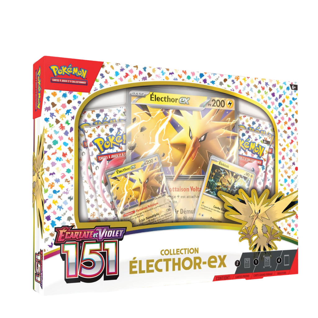 Coffret Électhor-ex – 151 – Pokémon JCC