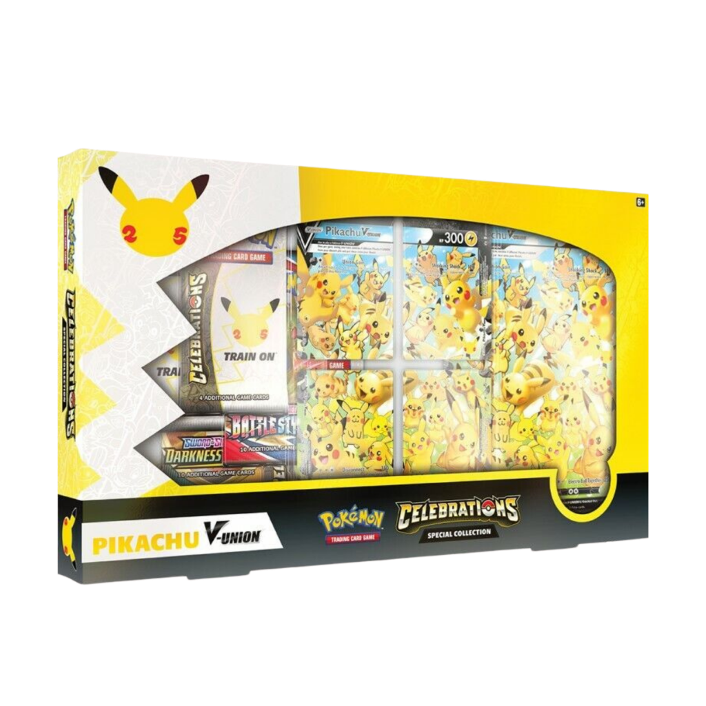 Coffret Pikachu V-Union – Célébrations 25 Ans