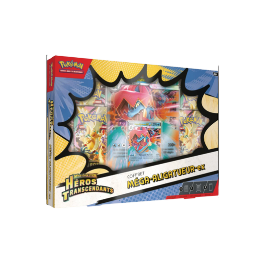 Coffret Pokémon - Méga Aligatueur - Héros Transcendants - ME02.5