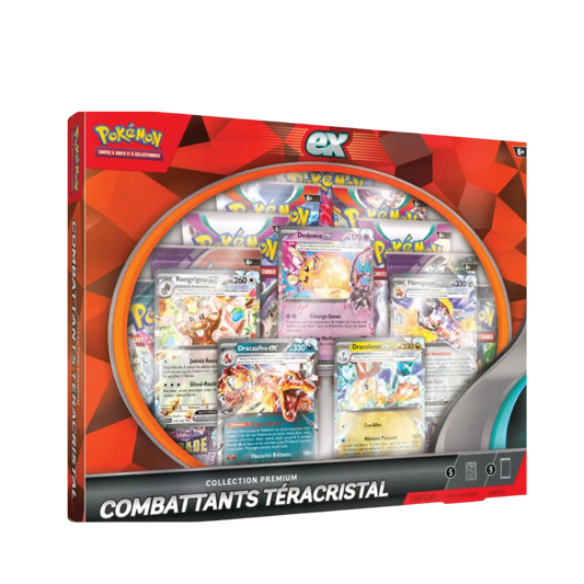 Coffret Premium – Combattants Téracristal – Écarlate & Violet + EB10 – Pokémon JCC