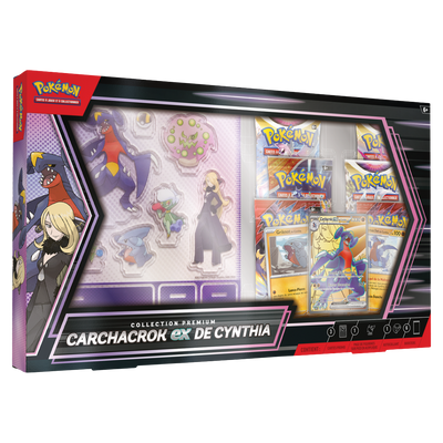 Coffret Premium Pokémon - Carchacrok-ex de Cynthia