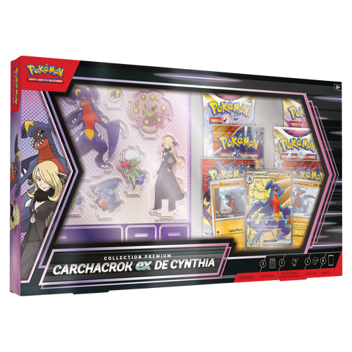 Coffret Premium Pokémon - Carchacrok-ex de Cynthia