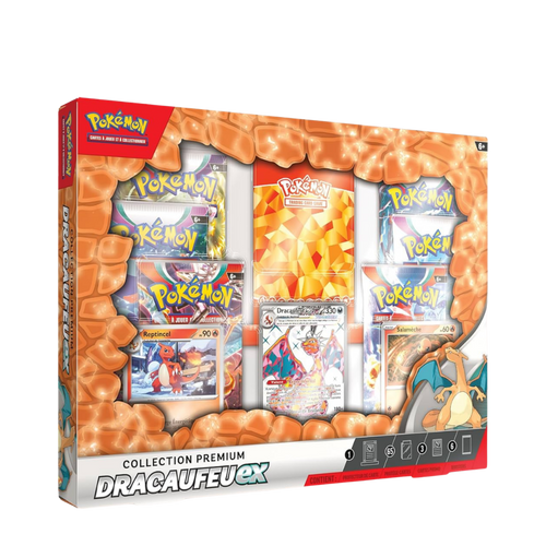 Coffret Premium Pokémon - Dracaufeu-ex - 2024