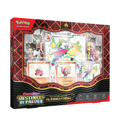 Coffret Premium Pokémon - Flamigator-ex - Destinées de Paldea - EV04.5