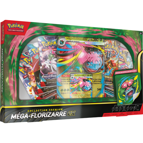 Coffret Premium Pokémon - Méga-Florizarre EX