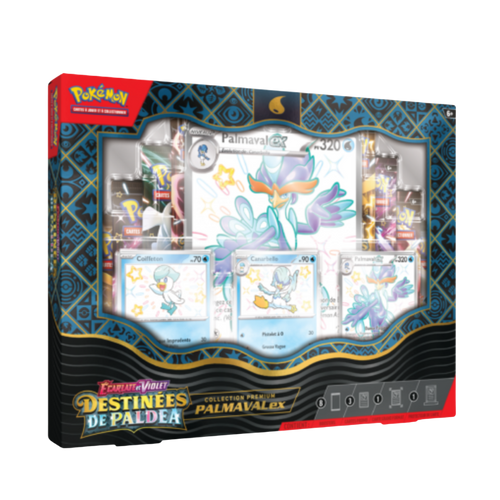 Coffret Premium Pokémon - Palmaval-ex - Destinées de Paldea - EV04.5