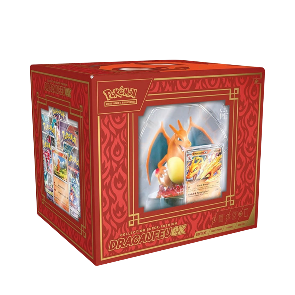 Coffret Super Premium Pokémon - Dracaufeu-ex