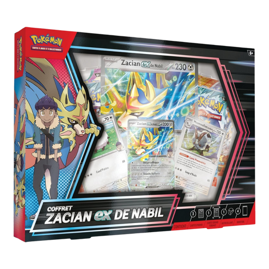 Coffret Zacian-ex de Nabil – Pokémon 2025