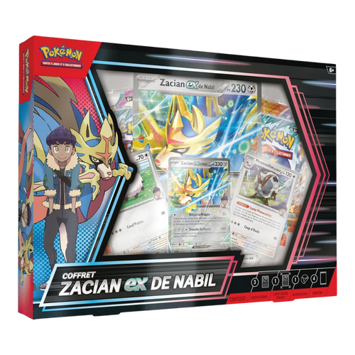 Coffret Zacian-ex de Nabil – Pokémon 2025