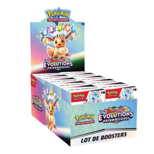 Display Bundle – Évolutions Prismatiques – Pokémon EV08.5