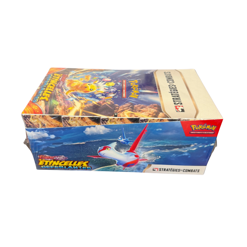Display Kit Avant-Première – Étincelles Déferlantes – EV08 – Pokémon JCC