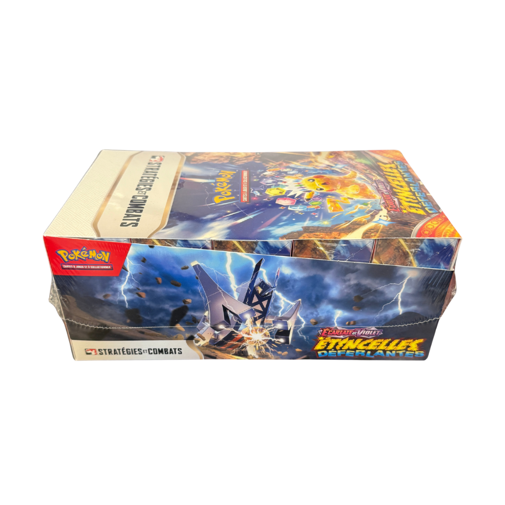 Display Kit Avant-Première – Étincelles Déferlantes – EV08 – Pokémon JCC