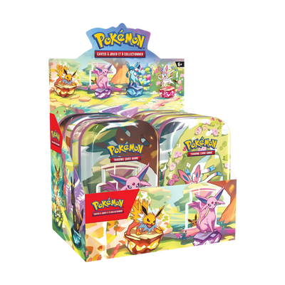 Display Mini Tin – Évolutions Prismatiques – Pokémon EV08.5