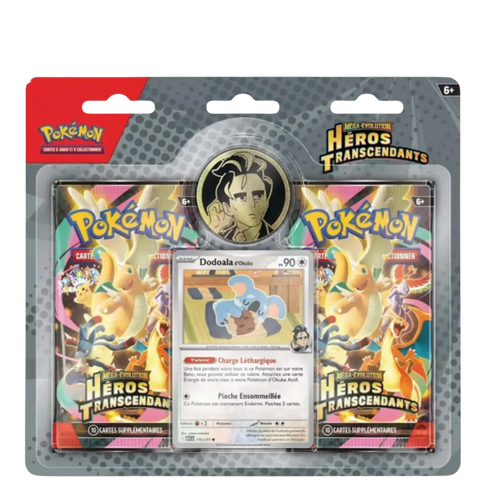 Duo Pack Méga-Évolution : Héros Transcendants - Dodoala d'Okuba