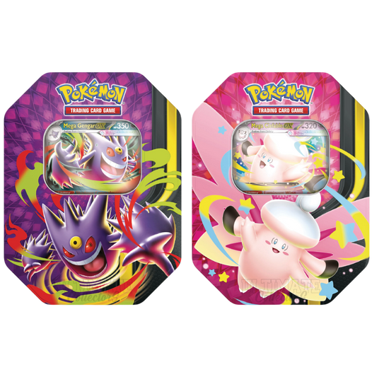 Pokébox Méga-Ectoplasma-ex & Pokébox Méga-Mélodelfe-ex