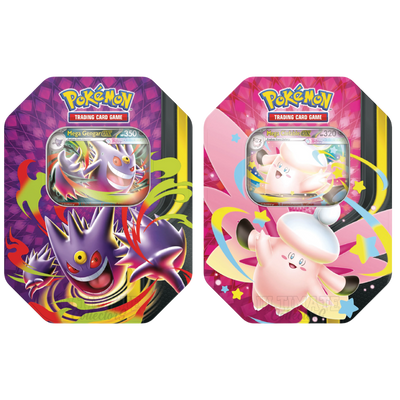 Pokébox Méga-Ectoplasma-ex & Pokébox Méga-Mélodelfe-ex