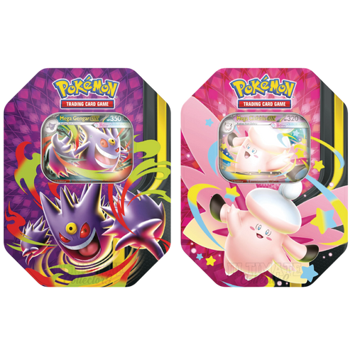 Pokébox Méga-Ectoplasma-ex & Pokébox Méga-Mélodelfe-ex
