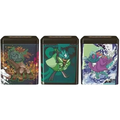 Tin Cube Mars 2025 – Écarlate & Violet – Pokémon JCC – 1 modèle aléatoire