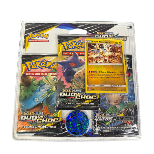 Tripack Pokémon – Duo de Choc SL09 + Ultra-Prisme SL05