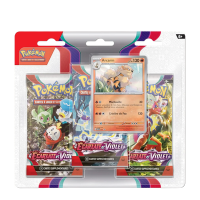 Tripack Pokémon - Écarlate & Violet - EV01