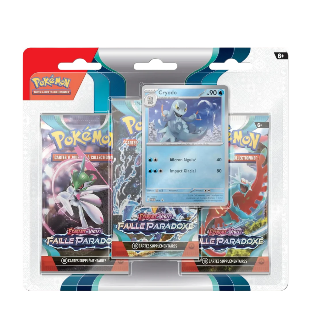 Tripack Pokémon - Faille Paradoxe - EV04