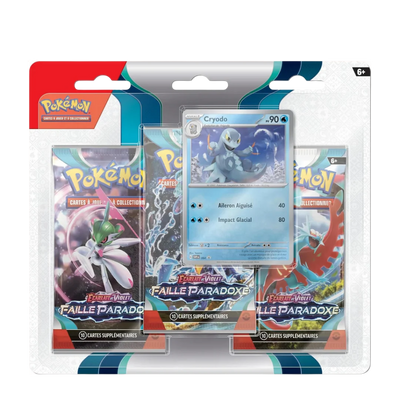 Tripack Pokémon - Faille Paradoxe - EV04
