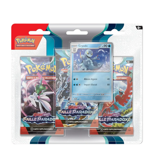 Tripack Pokémon - Faille Paradoxe - EV04