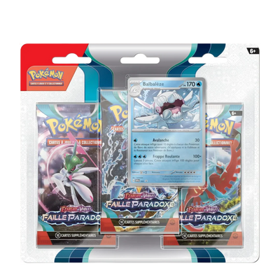 Tripack Pokémon - Faille Paradoxe - EV04