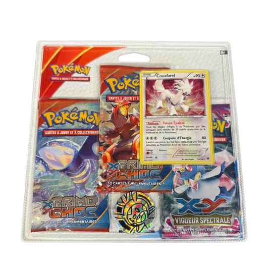 Tripack Pokémon - Primo Choc - Vigueur Spectrale - XY04 - XY05