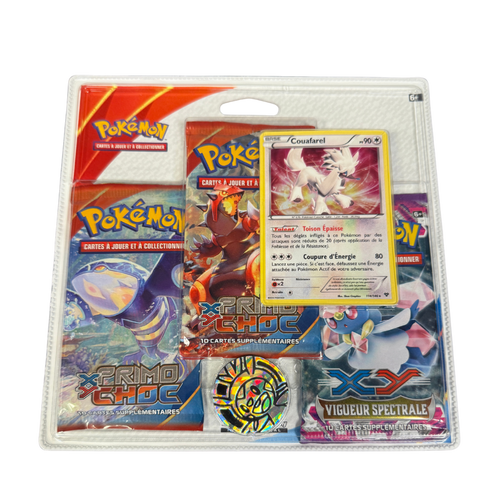 Tripack Pokémon - Primo Choc - Vigueur Spectrale - XY04 - XY05
