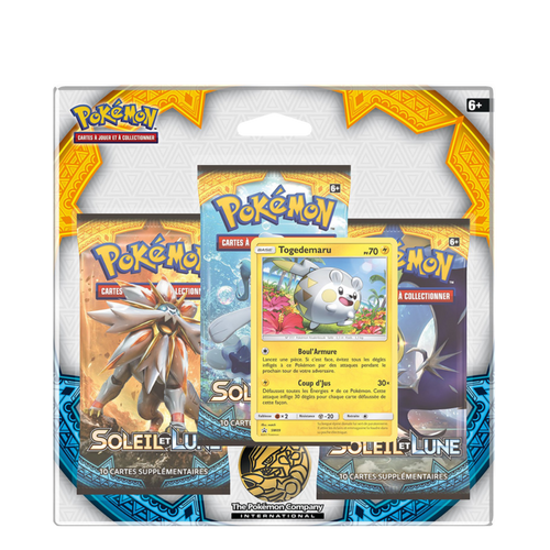 Tripack Pokémon – SL01 Soleil & Lune