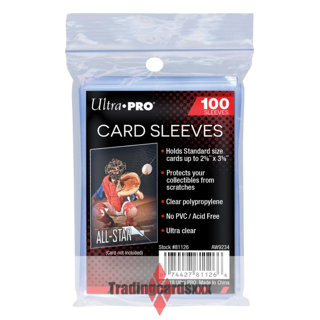 Card Sleeves Ultra PRO transparentes – Lot de 100