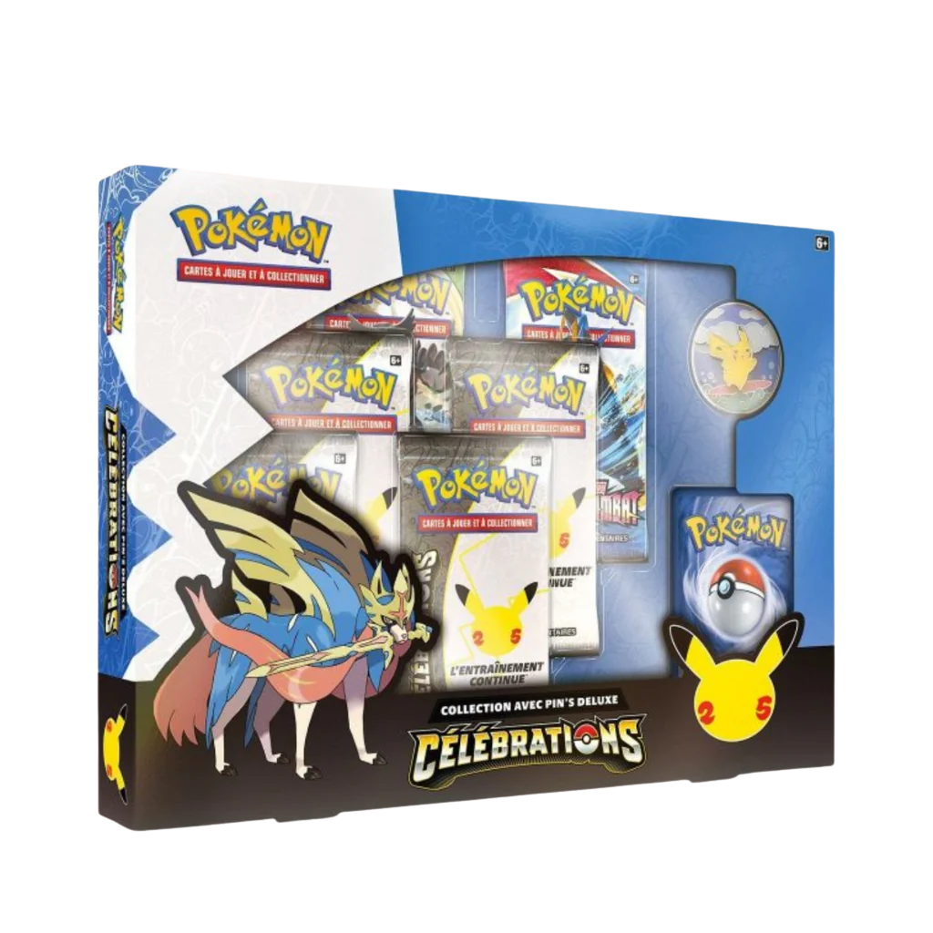 Coffret Zacian – Celebrations 25 ans – Pokémon JCC